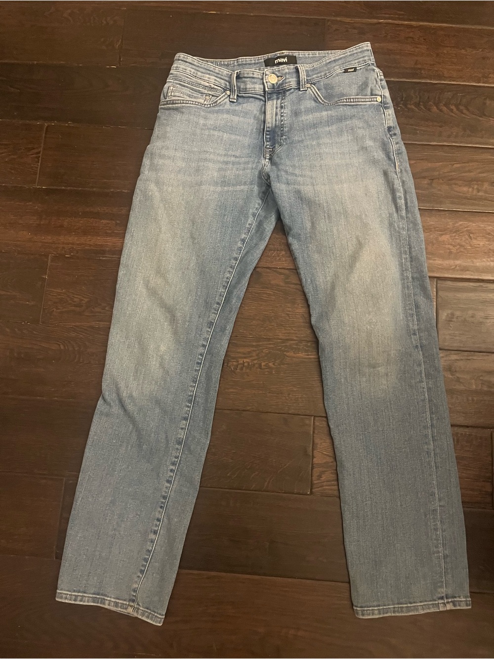 Mavi Men's Light Blue Straight Jeans
